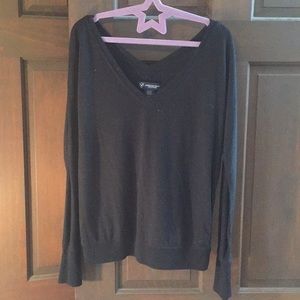AEO | Black V-Neck Sweater